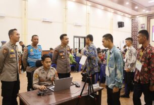124 Casis Ikuti Rikmin Rekrutmen Polri TA 2025 di Polres Tulang Bawang, AKBP Yuliansyah Ingatkan Ini
