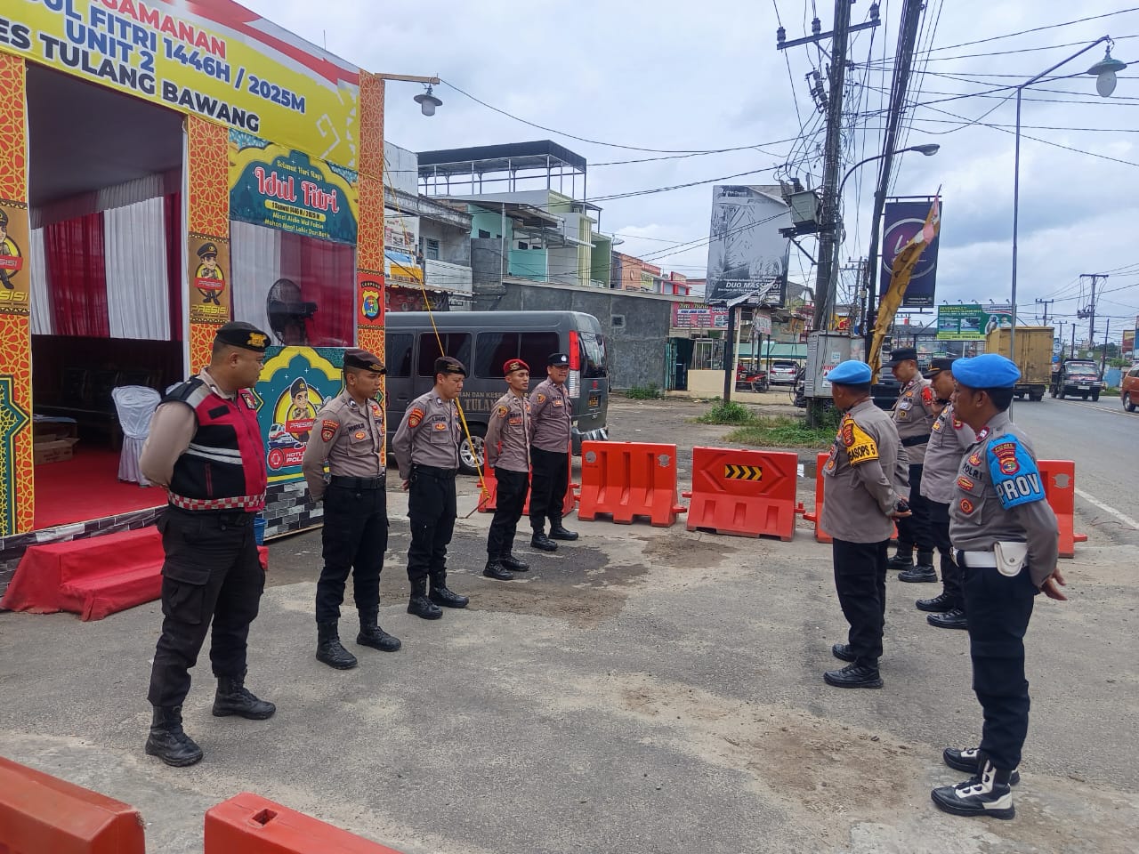 Dengan Tulus dan Ikhlas, Personel Polres Tulang Bawang Siap Amankan Mudik 2025