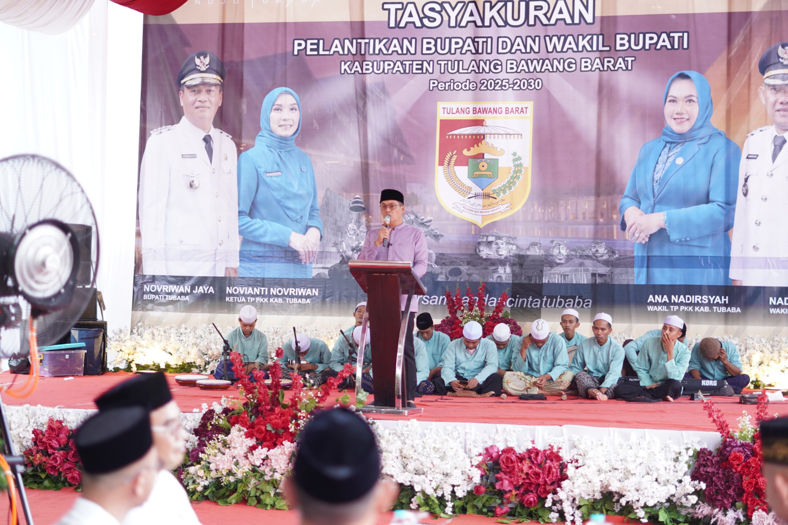 Sebagai Rasa Syukur, Bupati & Wabup Tubaba Gelar Tasyakuran dan Buka Bersama.