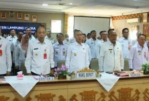 Wabup Lampura Hadiri Peluncuran Indikator IPKD MCP Tahun 2025