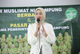Sentuhan Kasih Wagub Jihan di Pasar Murah Lampung Selatan