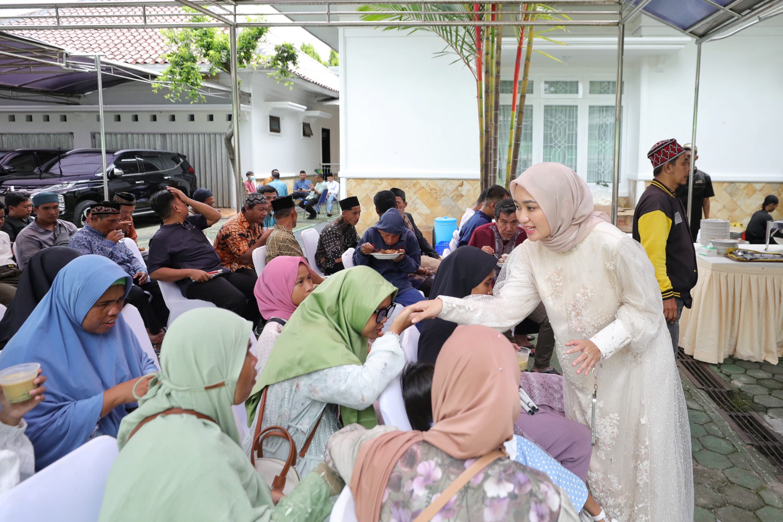 Merajut Kebersamaan: Wagub Jihan Nurlela Gelar Open House Idul Fitri 1446 H
