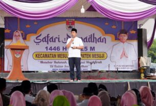 Wakil Bupati Mesuji melaksanakan Safari Ramadhan 1446 H