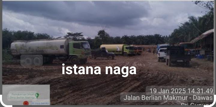 Gudang Penampungan Minyak Berdiri Megah dan Terus Beroperasi Tidak Tersentuh Hukum