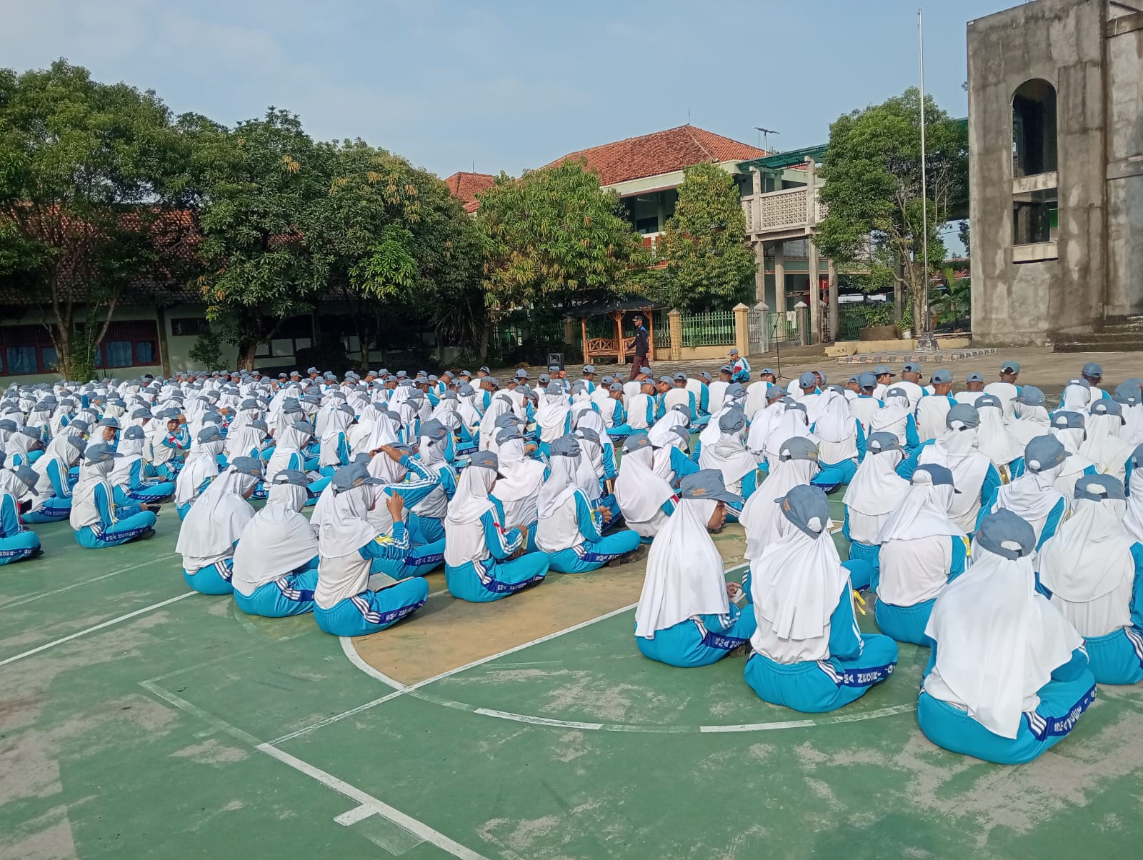Babinsa Latih PBB Tanamkan Kedisiplinan dan Nasionalisme