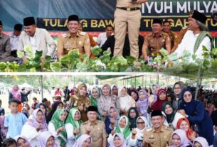 Hangatnya Silaturahmi di Tengah Haru Tiyuh Mulya Jaya