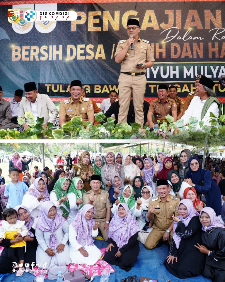 Hangatnya Silaturahmi di Tengah Haru Tiyuh Mulya Jaya