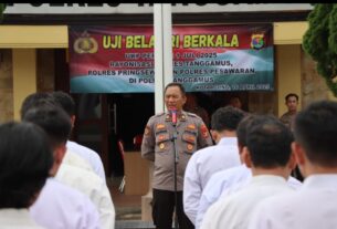 Uji Bela Diri Berkala UKP 1 Juli 2025 Digelar di Mapolres Tanggamus, Libatkan Tiga Polres