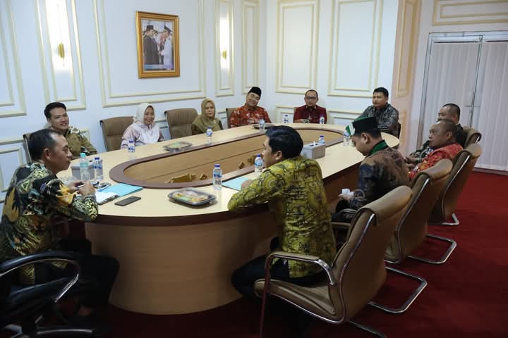 Wakil Bupati Lampura dukung Penuh Pembangunan Sekretariat HMI Cabang Kotabumi