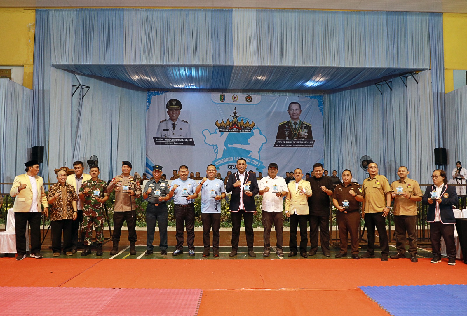 Kejuaraan Nasional Taekwondo Piala Gubernur Lampung I Resmi Dibuka, Diikuti 1.000 Atlet dari 6 Provinsi