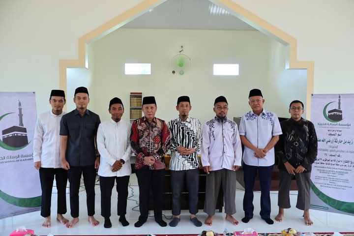 Pemkab Lampung Utara Apresiasi Peresmian Masjid Zaid Bin Haritsah