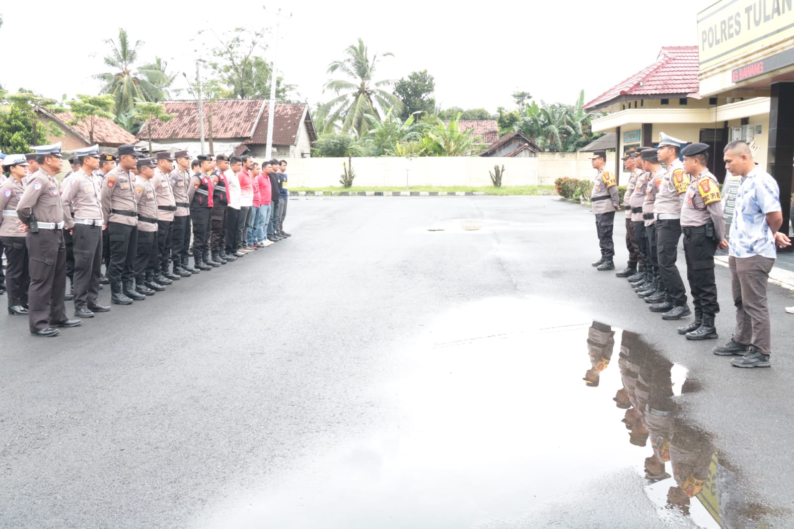 Polres Tulang Bawang Kerahkan 70 Personel Gabungan Lakukan Patroli Wisata, Berikut Lokasi Sasarannya