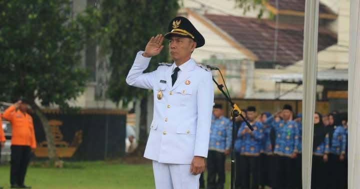 Romli Pimpin Upacara Peringatan Hari Otonomi Daerah ke-XXIX Tahun 2025