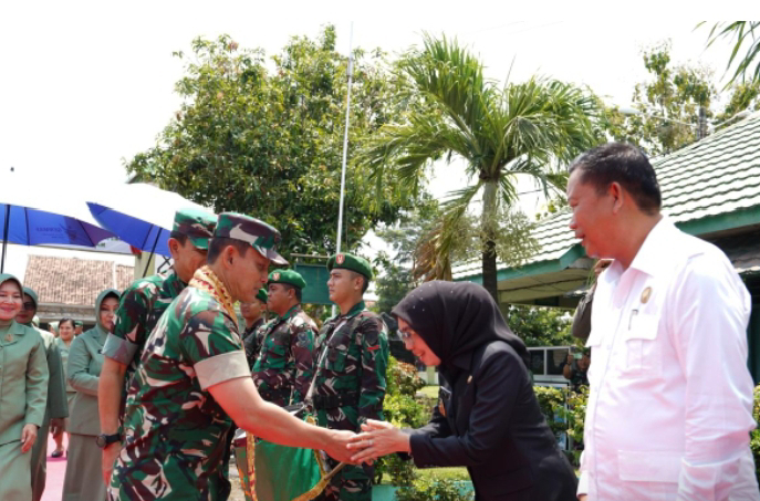 Pangdam II/Sriwijaya Lakukan Kunjungan Kerja Ke Kodim 0427/Way Kanan