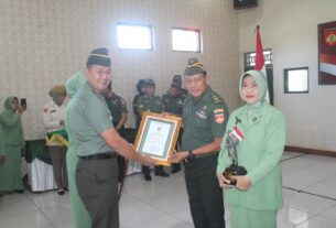 Dandim Boyolali Pimpin Pelepasan Kepala Staf Kodim 0724/Boyolali