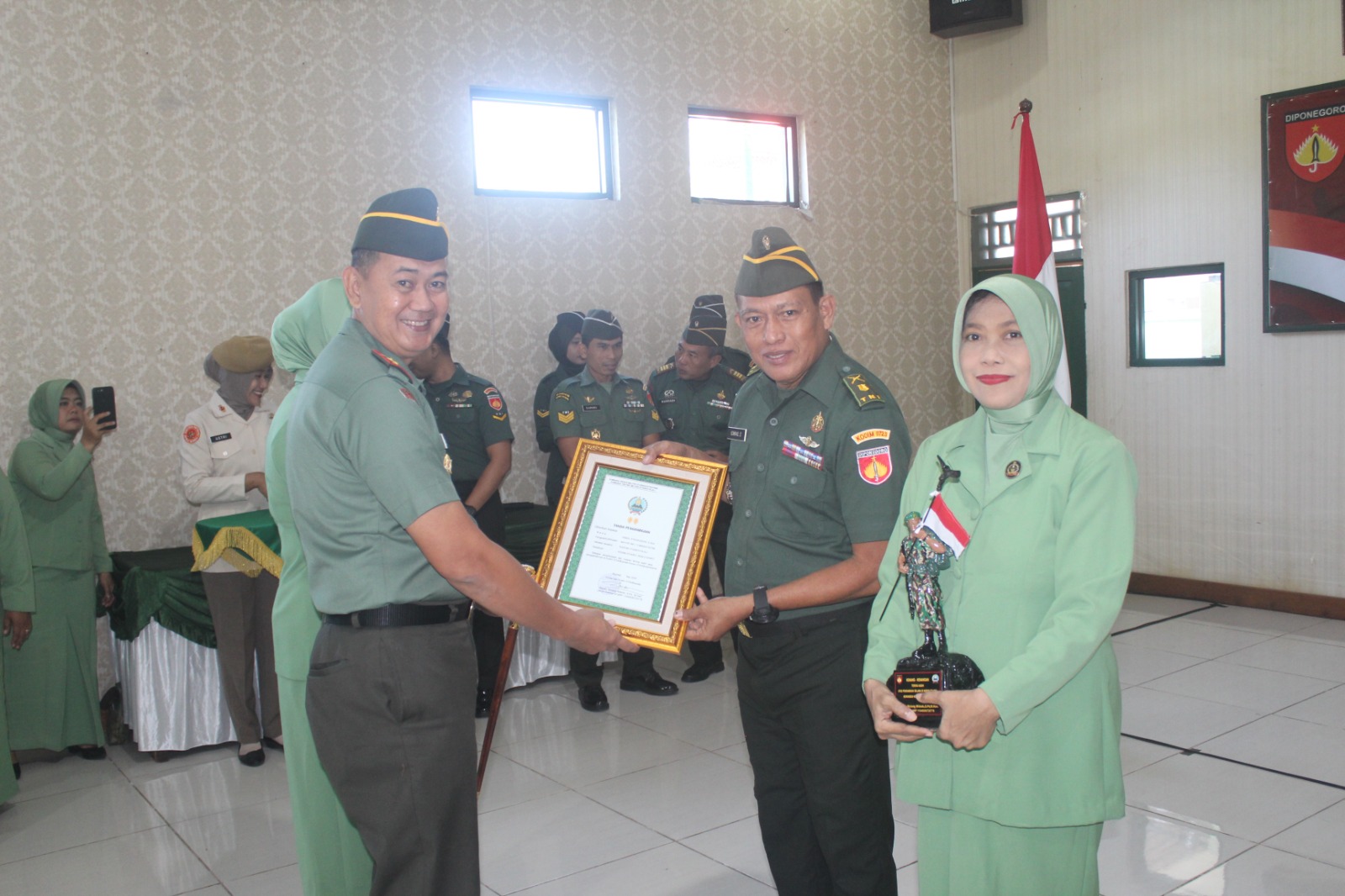 Dandim Boyolali Pimpin Pelepasan Kepala Staf Kodim 0724/Boyolali