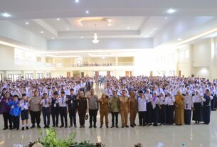 Diklat Satgas Retina Ke-2, Kapolresta Bandar Lampung Dorong Peran Siswa Dalam Pencegahan Dini Kenakalan Remaja