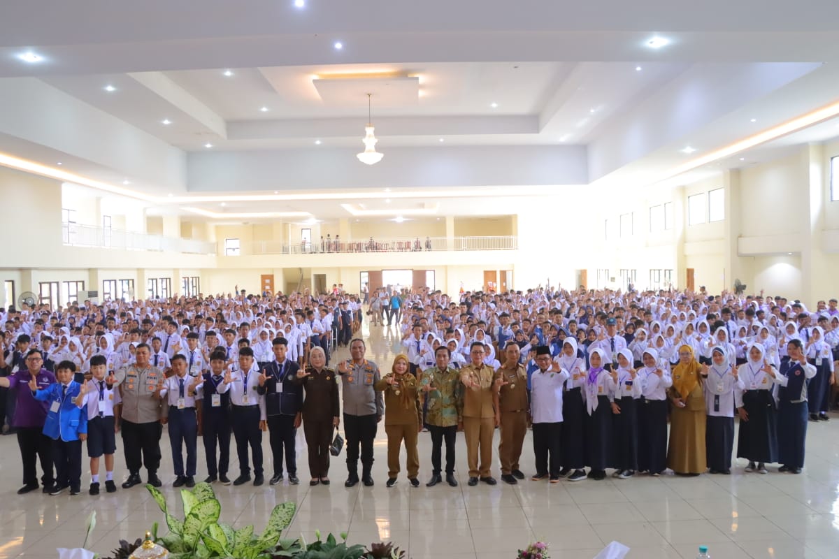 Diklat Satgas Retina Ke-2, Kapolresta Bandar Lampung Dorong Peran Siswa Dalam Pencegahan Dini Kenakalan Remaja