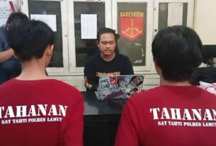 Dua Pelaku Pencurian di Dinas Perkebunan dan Peternakan Lampura di tangkap