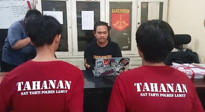 Dua Pelaku Pencurian di Dinas Perkebunan dan Peternakan Lampura di tangkap