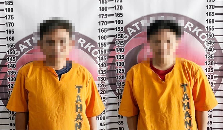 Gasak Narkoba di Kampung Kagungan Dalam, Polres Tulang Bawang Tangkap Dua Pelaku