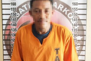 Gasak Narkoba di Ujung Gunung, Polres Tulang Bawang Tangkap Pria 34 Tahun