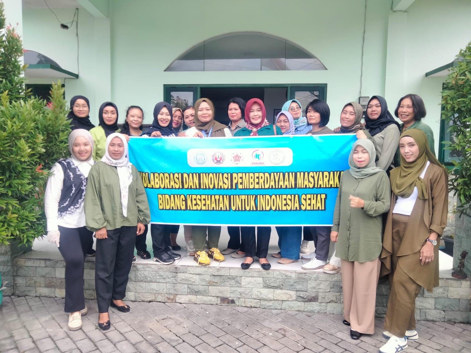 Persit KCK Koramil 04/Jebres Adakan Pertemuan Rutin Sekaligus Gelar Cek Kesehatan Gratis