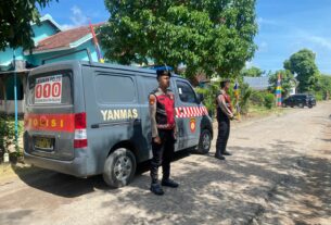 Samapta Polres Tulang Bawang Optimalkan Patroli Dialogis dan Sosialisasikan Layanan 110