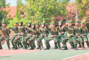 TNI Cilik Binaan Kodim Bojonegoro Raih Juara Lomba LKBB Tingkat SD/MI se-Jawa Timur