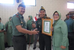 Belasan Prajurit Kodim Boyolali Purna Tugas