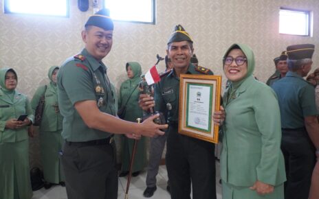 Belasan Prajurit Kodim Boyolali Purna Tugas