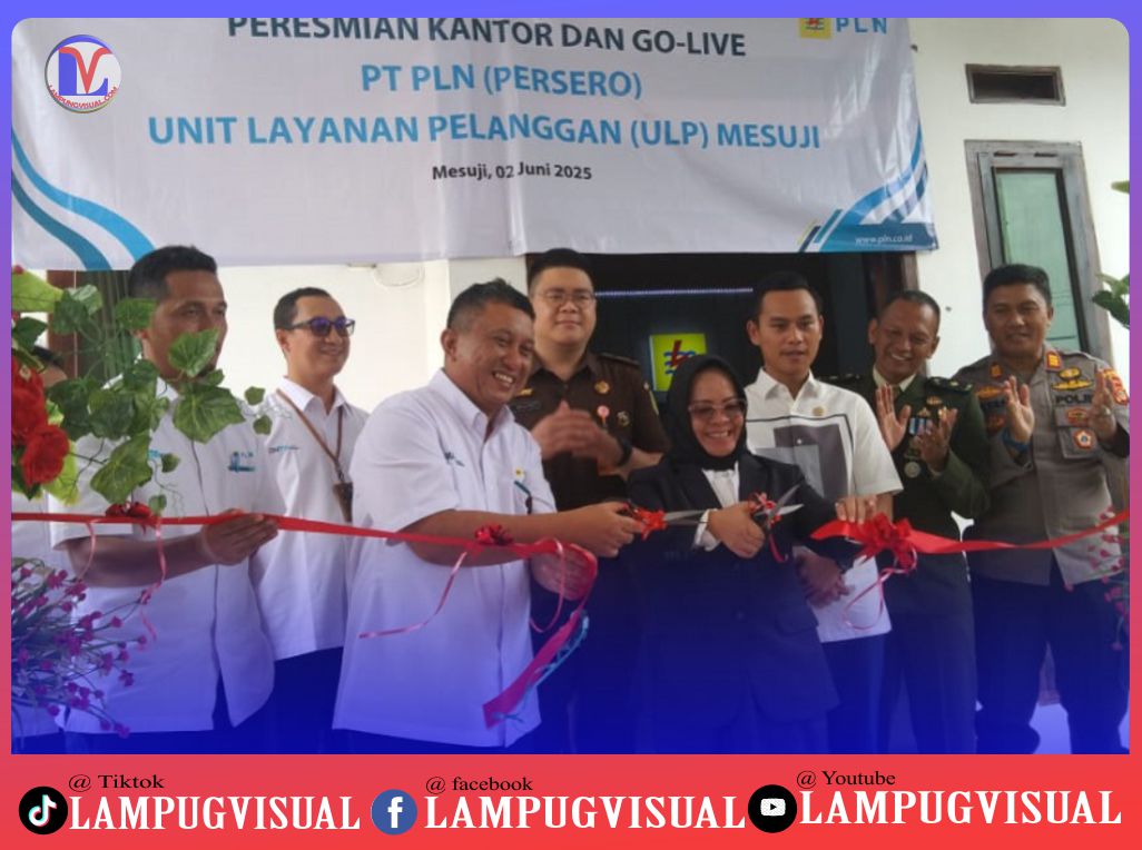 Bupati Resmikan Kantor Baru PLN Mesuji