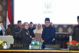 DPRD Way Kanan Gelar Paripurna Penyampaian Raperda Pertanggunganjawaban APBD Tahun 2024