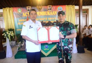 Karya Bakti Daerah Tahap III Dan IV di Wilayah Kodim 0735/Surakarta Resmi Dibuka, Sasaran Meliputi Fisik Dan Non Fisik