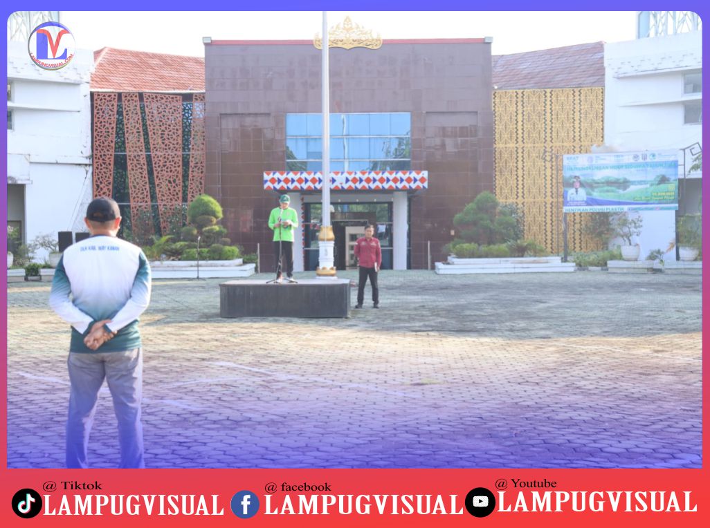 Pemkab Way Kanan Gelar Apel Peringatan Hari Lingkungan Hidup Sedunia Tahun 2025