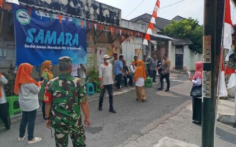 Peran Serta Babinsa Kratonan Dalam Lomba PHBS Kota Surakarta