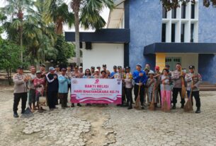 Polsek Tumijajar Bakti Sosial Religi di Tempat Ibadah Menyambut Hari Bhayangkara Ke-79