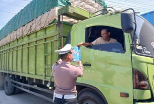 Satlantas Polres Tulang Bawang Optimalkan Sosialisasi Tentang Bahaya dan Pencegahan ODOL