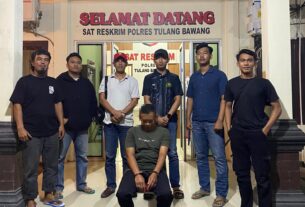 Tekab 308 Presisi Polres Tulang Bawang Tangkap Pelaku Penggelapan, Begini Modusnya