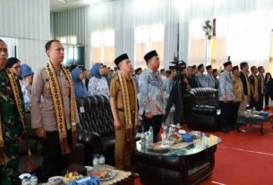 Wabup Lampura Hadiri Selamatan Buka Giling dan Prosesi Tebu Manten di PG Bungamayang