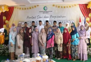 Wakil Bupati Lampura Hadiri Pentas Seni dan Pelepasan Peserta Didik TK Islam Ibnu Rusyid