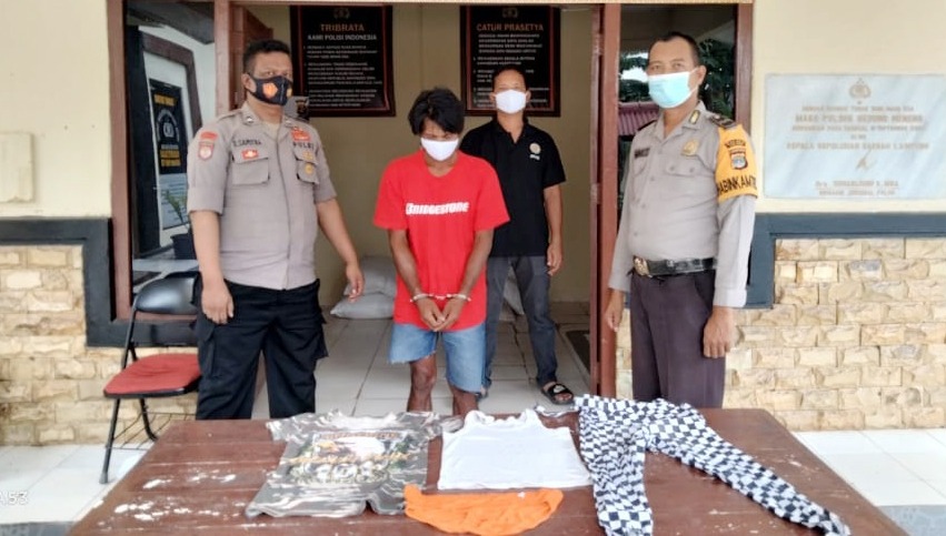 Polsek Dente Teladas Tangkap Pencabul Anak Perempuan 10 Tahun, AKP Rohmadi : Pelaku Ayah Tirinya dan Terjadi Sebanyak 5 Kali