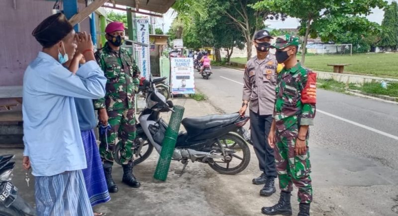 Pelaksanaan Patroli penegakan disiplin meliputi beberapa sasaran
