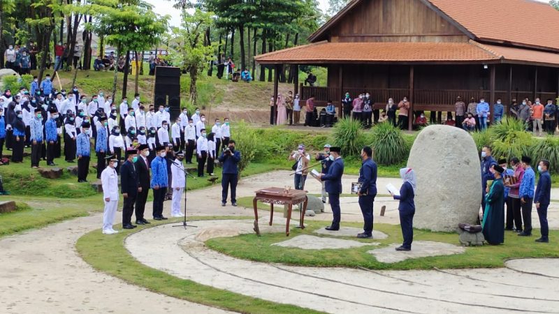 Komplek taman budaya uluan nughik jadi tempat pelantikan sembilan JPTP hasil Selter